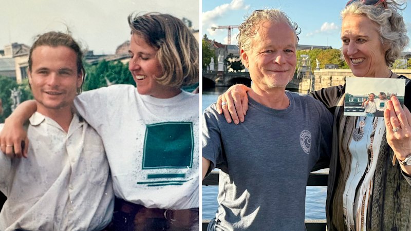 Author reunites with Berlin backpacking friend after 30 years