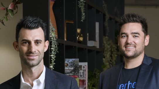 John Winters and Wayne Baskin launched Superhero in September last year. 