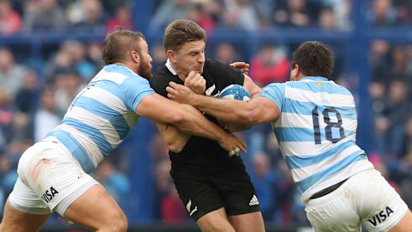 Beauden Barrett's All Blacks were far from their best against Argentina.