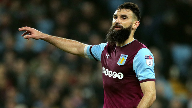 Key clashes: Mile Jedinak's Aston Villa are three games away from a return to the Premier League.