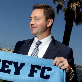 Sydney FC chairman Scott Barlow.