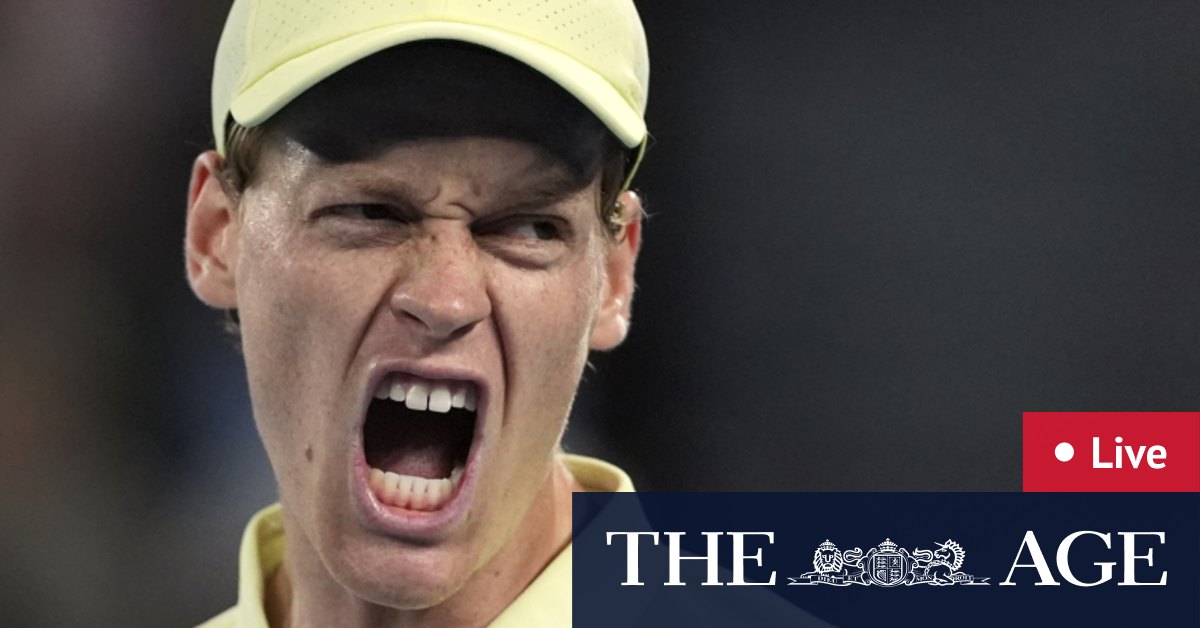 Australian Open 2025 LIVE updates XX v XX men’s final results, scores