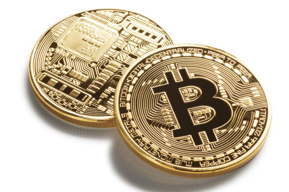 Bitcoin was trading 20 per cent higher on Monday. 