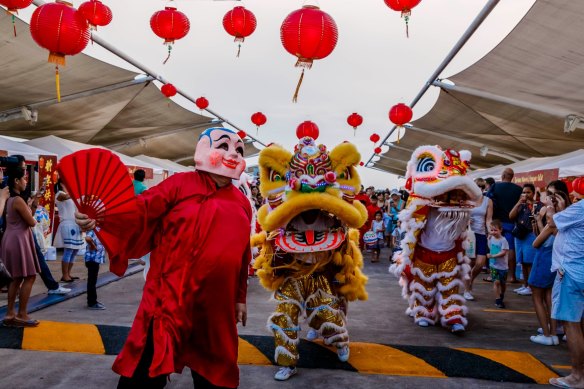 The BrisAsia Festival coincides with Lunar New Year celebrations.
