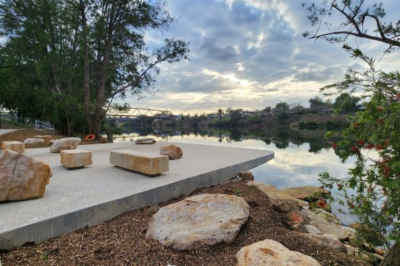 Part of the newly opened Regatta Park was found to have asbestos. 
