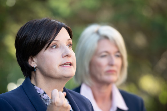 Labor leader Jodi McKay and deputy leader Yasmin Catley say Ms McKay’s leadership is safe.