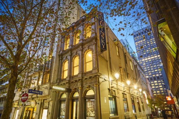 The former Kozminsky building is being refitted as the home of Hopetoun Tea Rooms.