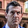 Ben Roberts-Smith outside court in May 2025.
