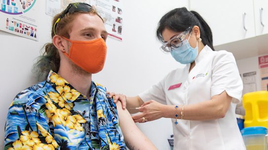 Three doses of a vaccine will be considered “up to date” under new guidelines.