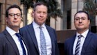 Co-founders of Revolution Asset Management David Saija, Simon Petris and Bob Sahota.