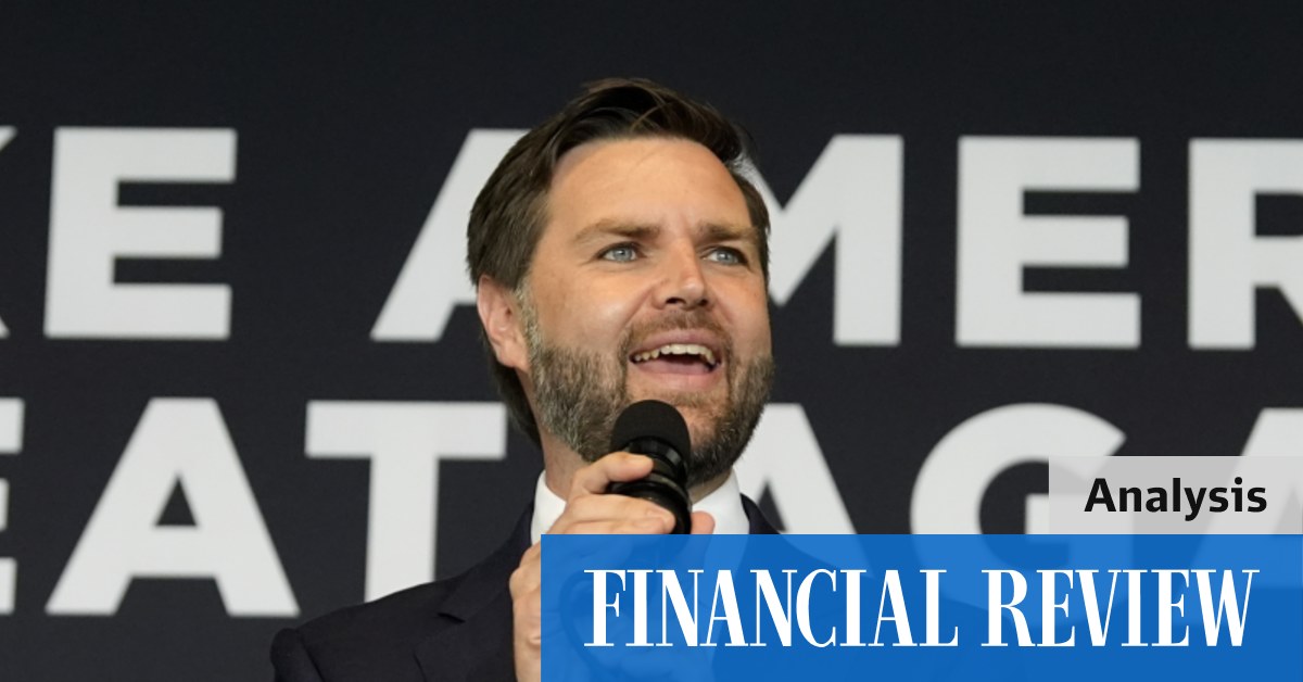 How Thiel and Silicon Valley funded J.D. Vance’s sudden rise