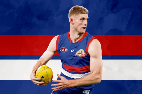 Western Bulldogs ruckman Tim English has stood tall. 