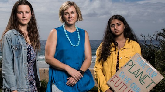 Young climate activists have endorsed Zali Steggall, independent candidate for Warringah.