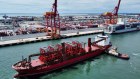 Svitzer tug boats are critical to hauling container ships in and out of ports.