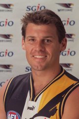 Donnelly in 2001 as No.29 West Coast football player.