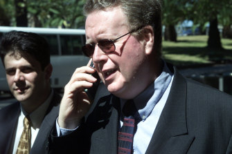 Former ALP senator Stephen Loosley. “In Australian politics money doesn’t talk, it screams.”