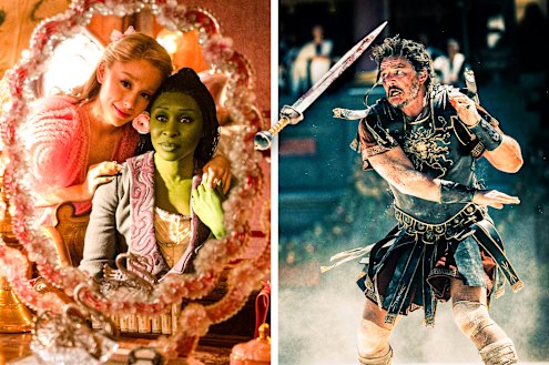 Wicked and Gladiator II have both opened strongly in cinemas.