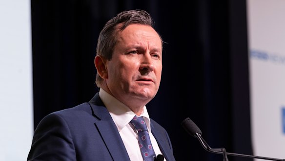 West Australian Premier Mark McGowan 