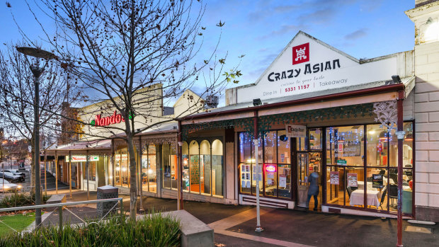Crazy Asian restaurant at 5-7/107 Bridge Mall, in Ballarat, has sold for $596,000.