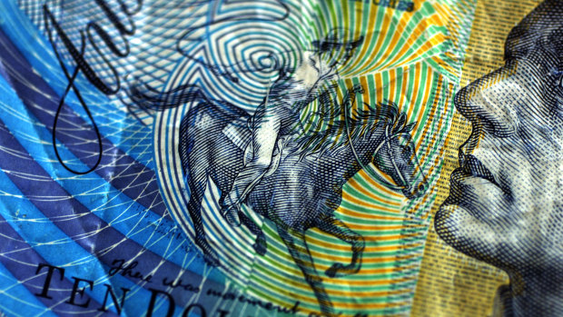 Banjo Paterson and The Man From Snowy River on one side of the $10 note.