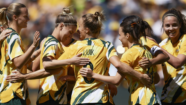 The Matildas could be playing a World Cup on home soil in 2023.