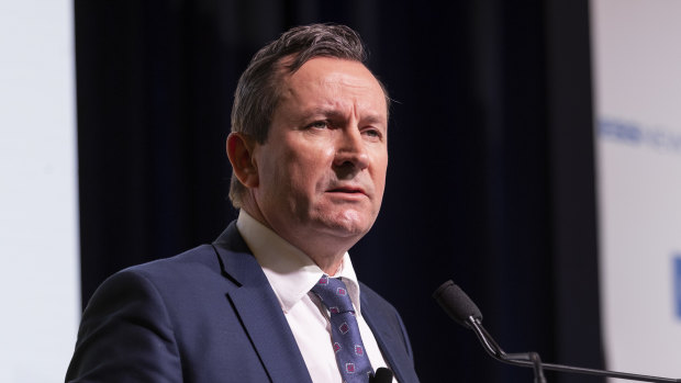 West Australian Premier Mark McGowan 