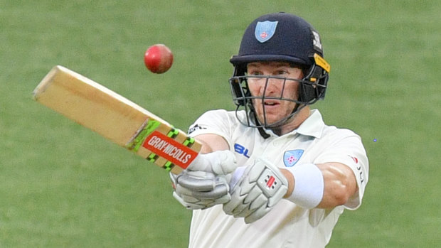 Captain’s knock: Peter Nevill unselfishly declared on day four. 