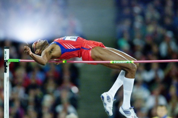 High-jumper Javier Sotomayor, who had just made his comeback following a year-long suspension for cocaine use. 