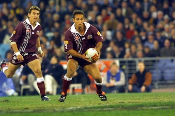 Adrian Lam played 14 Origin games for Queensland.