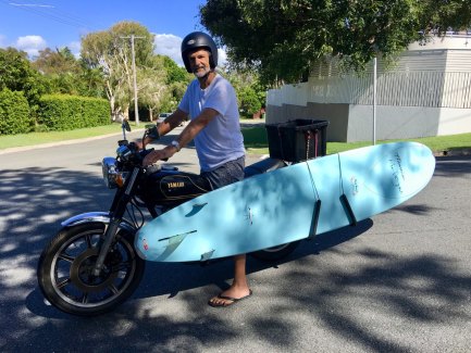 Architect Peter Thompsett on his 70th birthday last year.