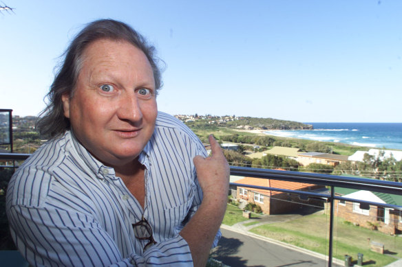 Doug Mulray in 2008. In 1992, one year after the infamous Midday Show brawl, the clip show Mulray hosted, Australia’s Naughtiest Home Videos, was abruptly taken off air mid-broadcast.
