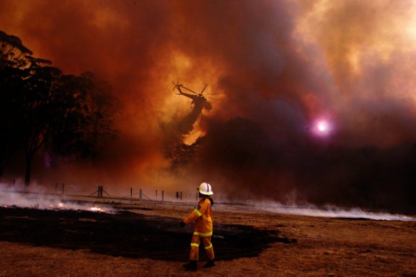 Vast swathes of Australia went up in flames in a disaster fuelled by climate change.