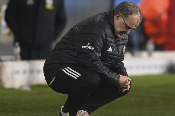 Leeds coach Marcelo Bielsa was frank about his own role in the loss.
