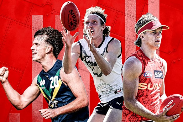 Daniel Annable, Willem Duursma and Zeke Uwland are among the prospects who’ll be snapped up in this year’s draft.