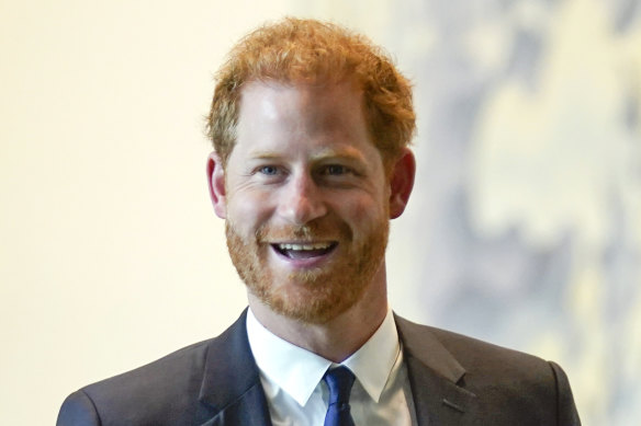 Vindicated: Prince Harry.