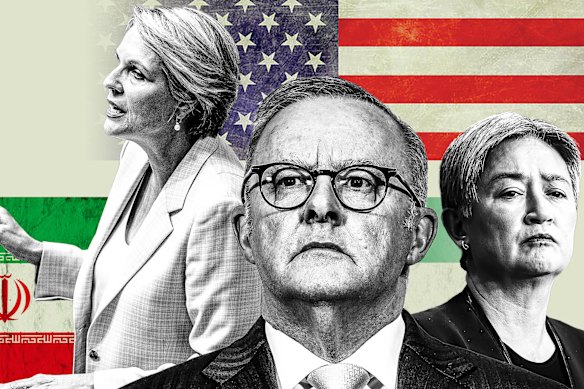 Anthony Albanese, Penny Wong and Tanya Plibersek all spoke in support of the US bombing of Iran’s nuclear facilities.