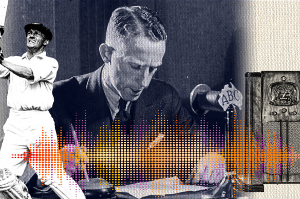 From 1930 until 1938, ‘synthetic’ cricket broadcasts relied on telegrams, quickfire wit and sound effects to give listeners the idea they were listening live play.