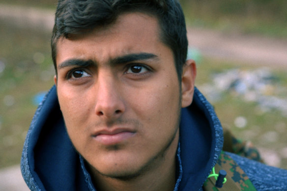 Afghan refugee SK walked 5000 kilometres to arrive in Greece.