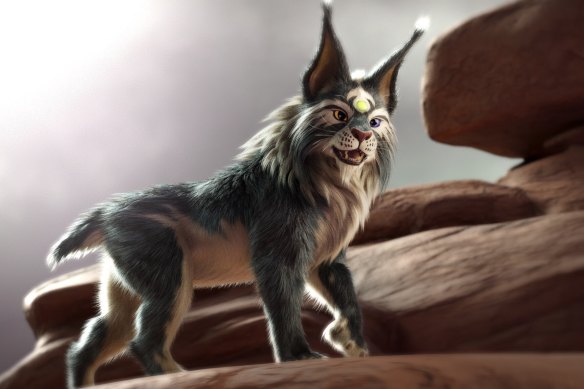 An Illuvium Lynx avatar.
