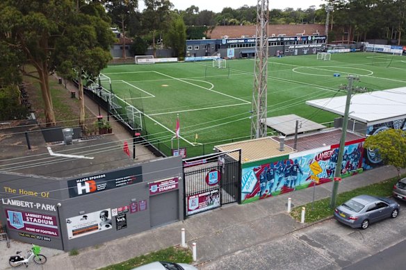 Lambert Park is home to APIA Leichhardt Football Club.
