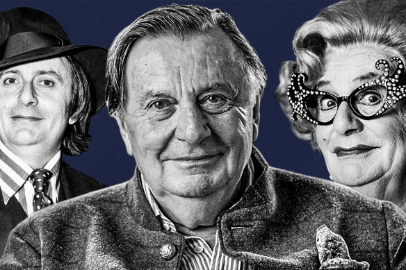 The personal collection of Barry Humphries – including spectacles, rare paintings and books – will be sold at Christie’s next year.
