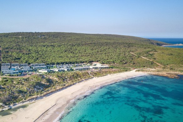 An existing development at Smiths Beach next to bushland which could be partially cleared for a new project.