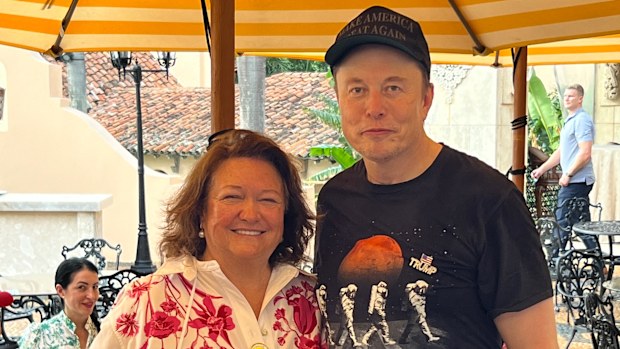 Election 2025: Gina Rinehart laments Liberals’ fear of Trump politics