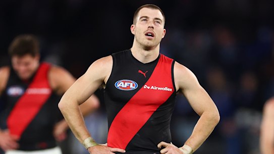 El futuro de Zach Merrett en Essendon es incierto.