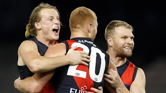 Mason Redman (far left).