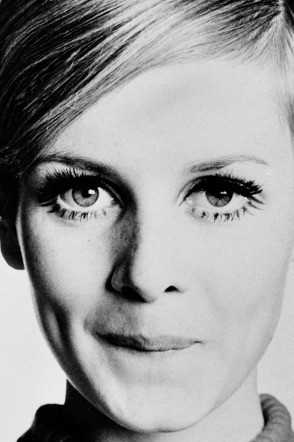 The many faces of Twiggy, who was born Lesley Hornby.