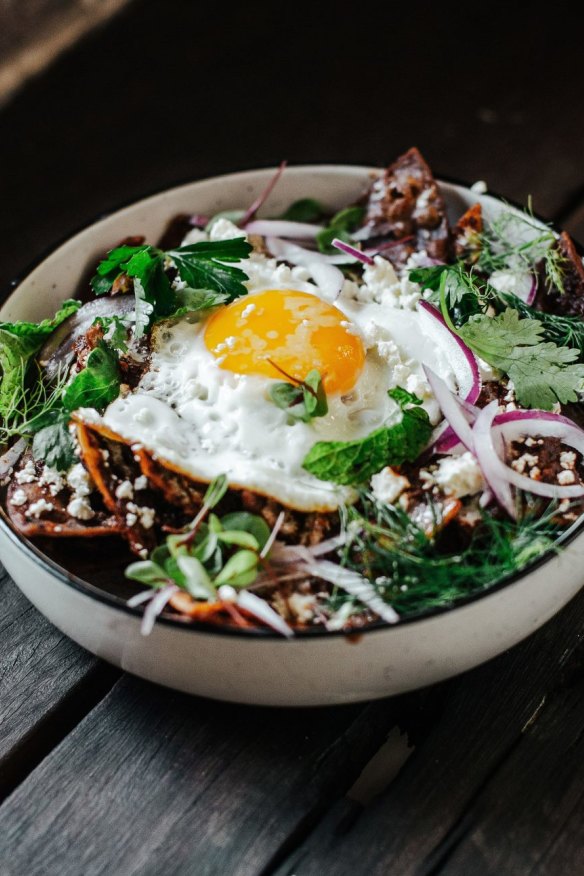 Chilaquiles.