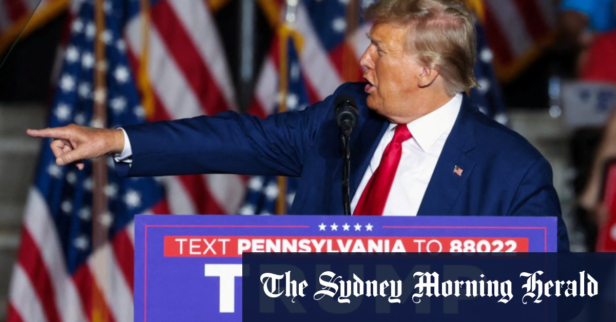 Facing legal peril, Trump calls on GOP to rally around him and focus on investigating Biden