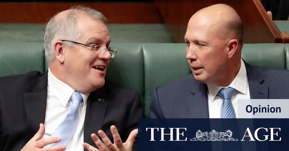 Scott Morrison took the ‘goat track’ to victory. There’s still time for Dutton to do the same