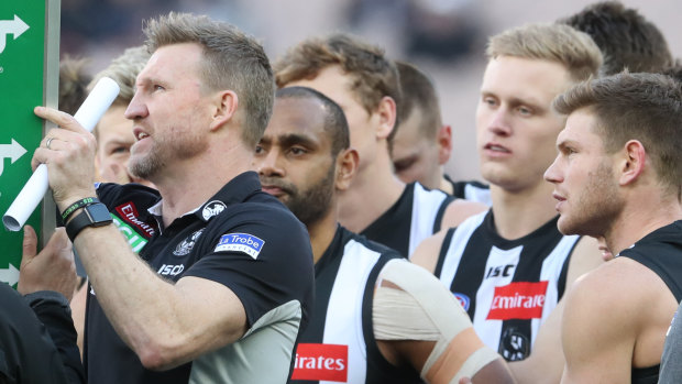 The way the likes of Collingwood coach Nathan Buckley communicates to his players is set to change.